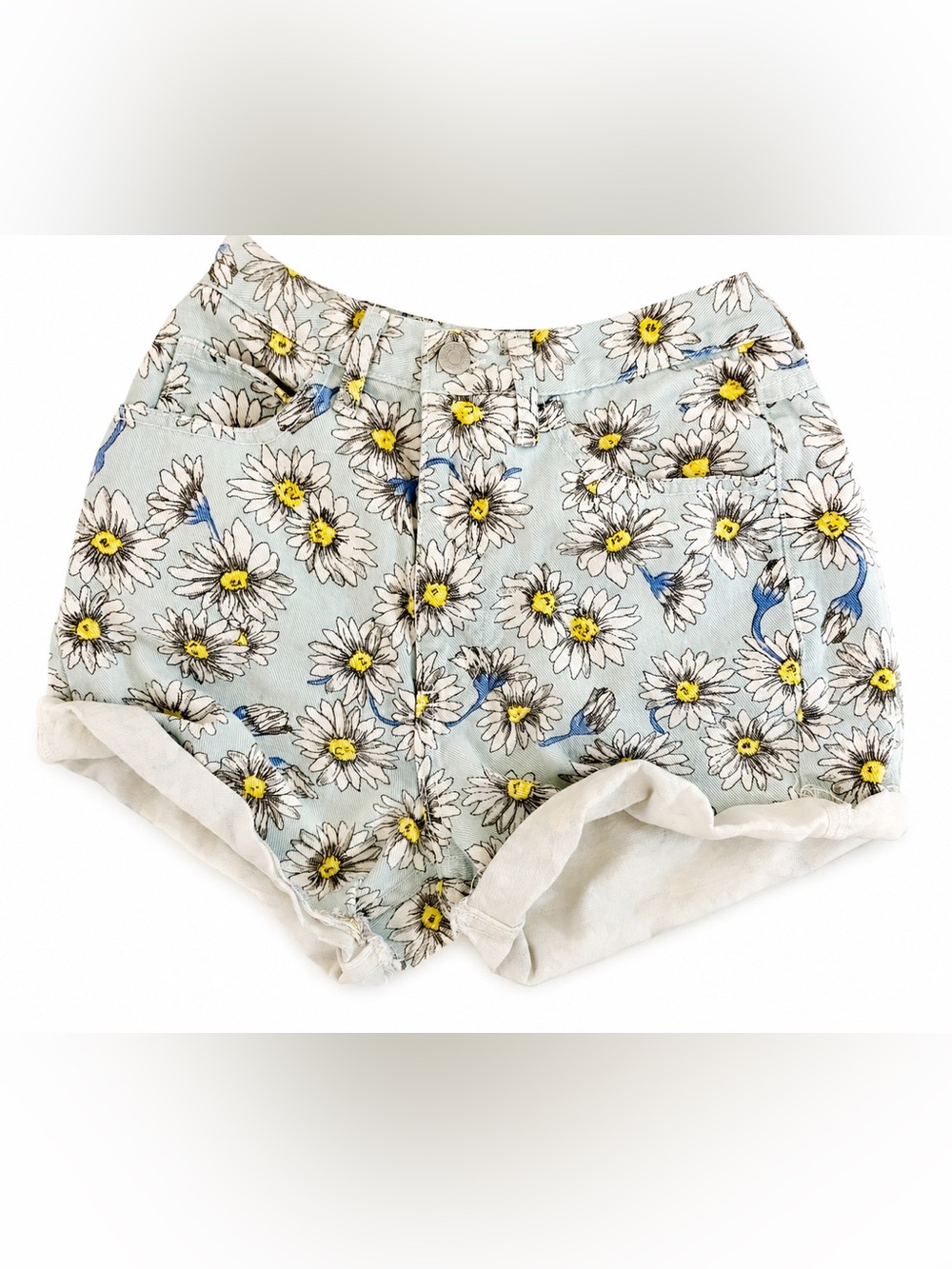 RARE vintage 90s GUESS Georges Marciano Daisy shorts 28